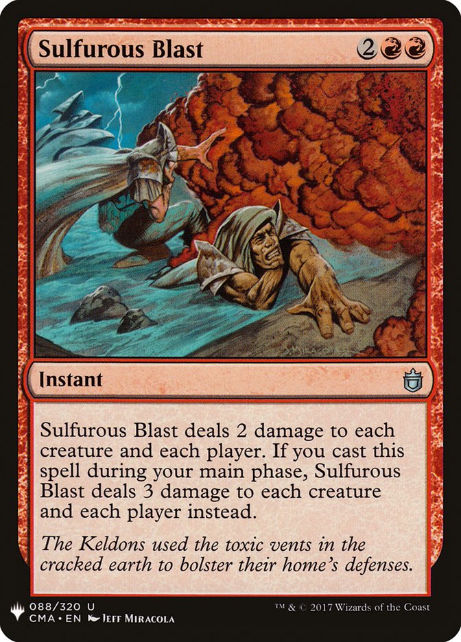 Sulfurous Blast [Mystery Booster] | The CG Realm