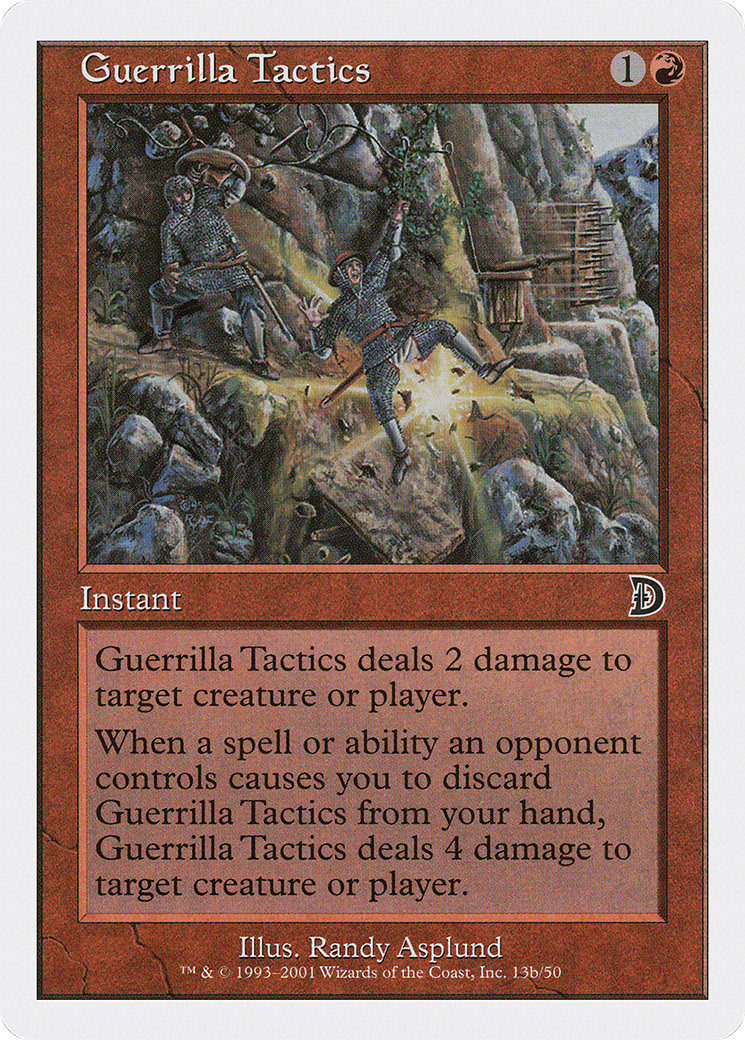 Guerrilla Tactics (13b) (DKM-13B) - Deckmasters