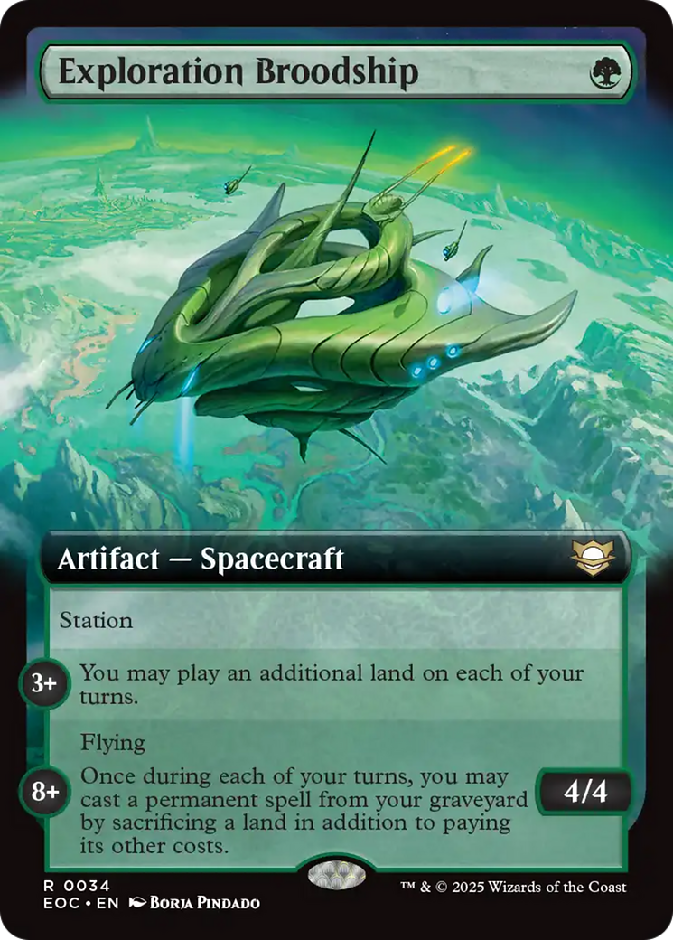 Exploration Broodship (Extended Art) [Edge of Eternities Commander] | The CG Realm