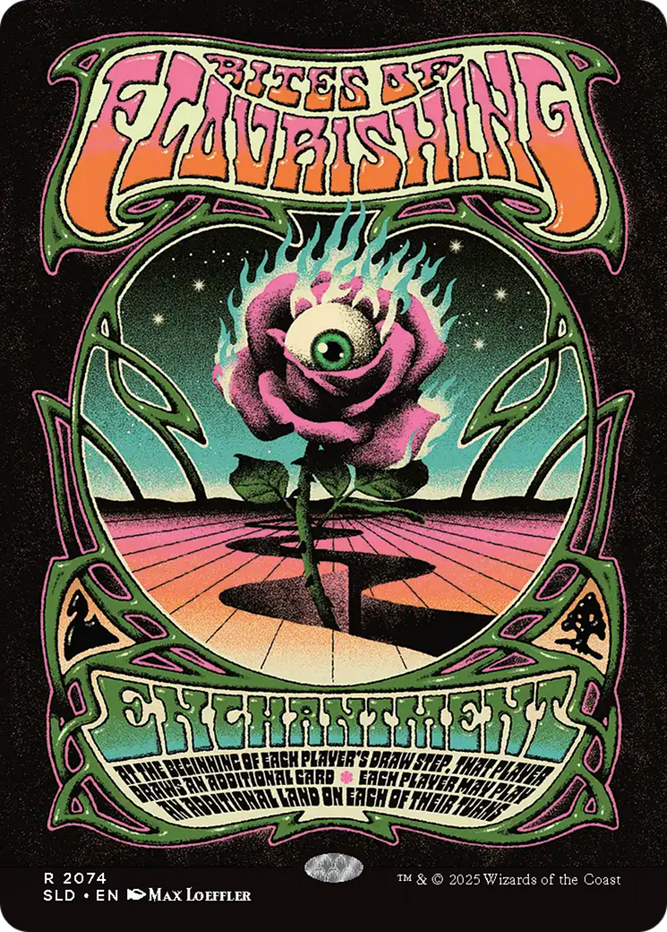 Rites of Flourishing (2074) (Rainbow Foil) [Secret Lair Drop Series] | The CG Realm