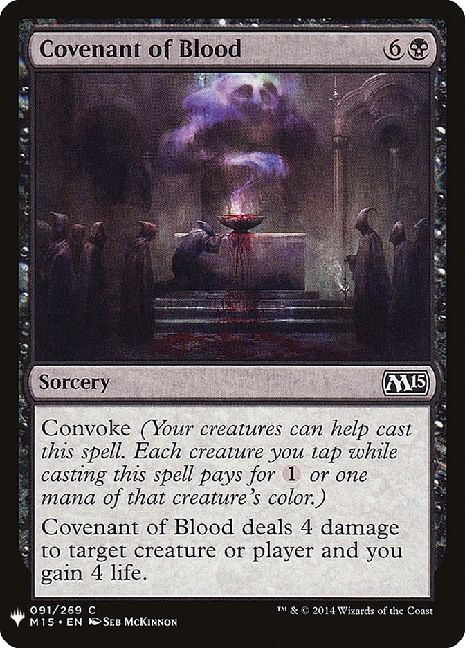 Covenant of Blood [Mystery Booster] | The CG Realm