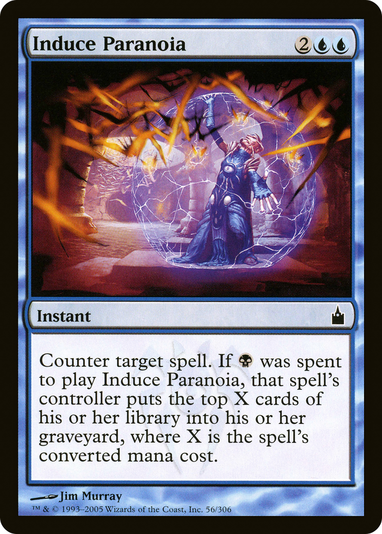 Induce Paranoia (RAV-056) - Ravnica: City of Guilds