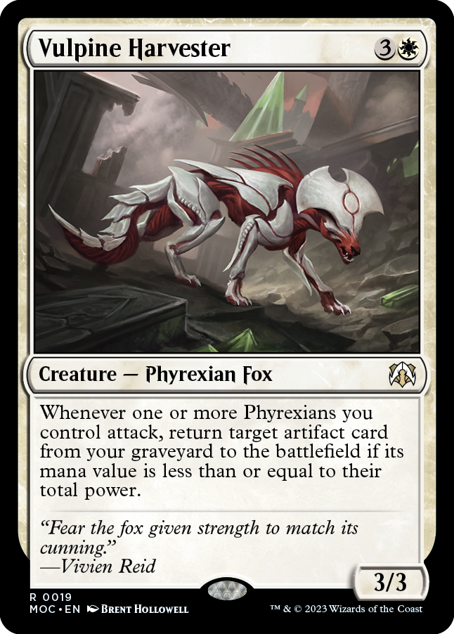 Vulpine Harvester [March of the Machine Commander] | The CG Realm