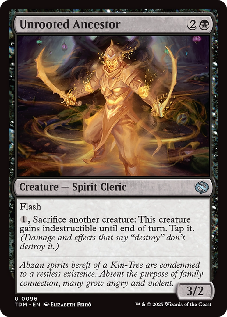 Unrooted Ancestor [Tarkir: Dragonstorm] | The CG Realm