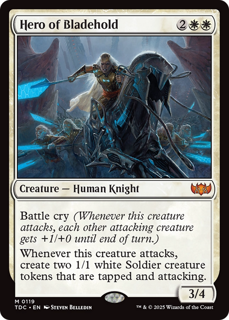 Hero of Bladehold [Tarkir: Dragonstorm Commander] | The CG Realm