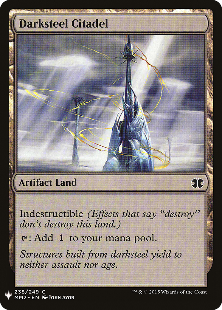 Darksteel Citadel (LIST-238) - The List