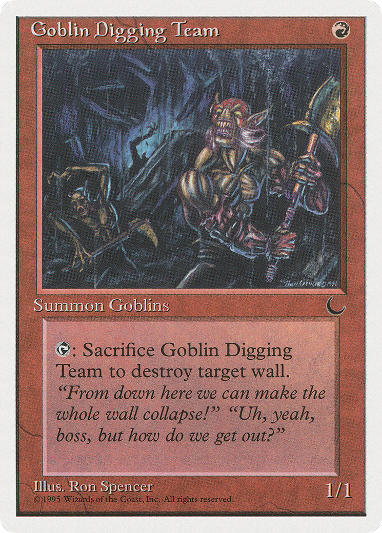 Goblin Digging Team (CHR-) - Chronicles