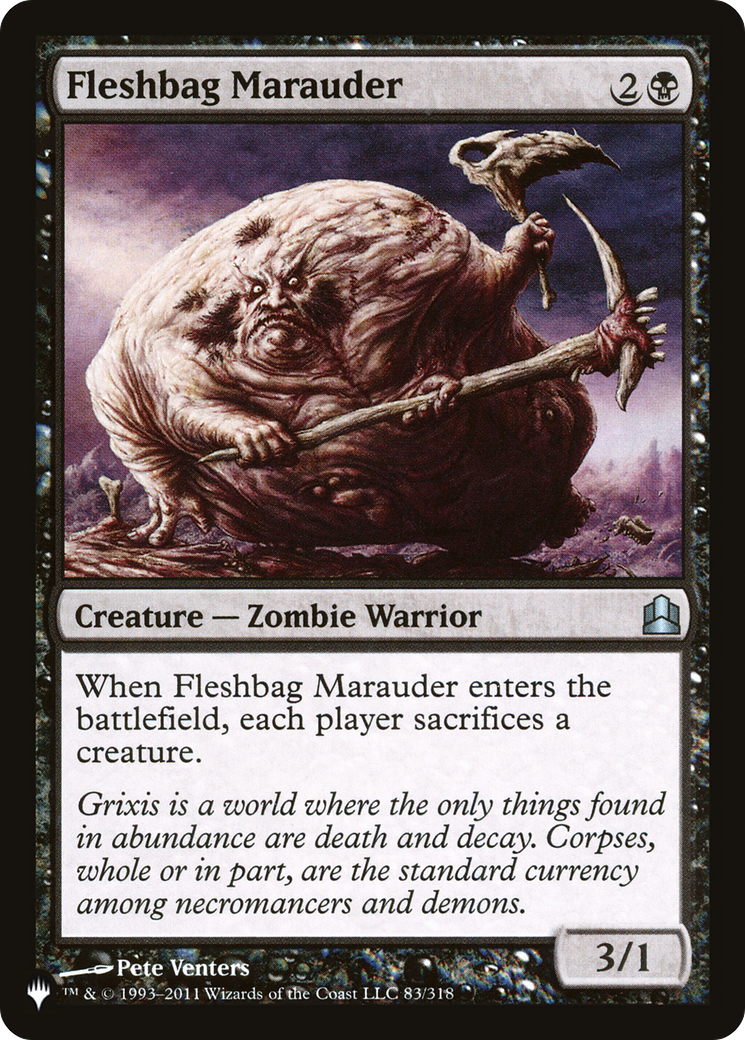 Fleshbag Marauder [The List] | The CG Realm