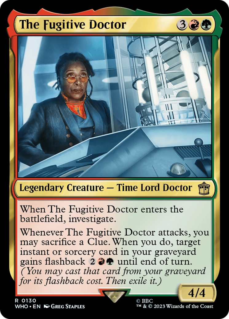 The Fugitive Doctor [Doctor Who] | The CG Realm