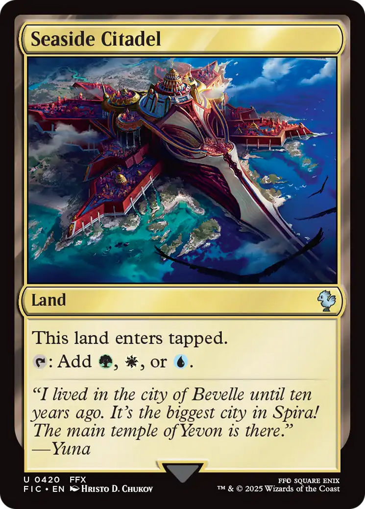 Seaside Citadel [FINAL FANTASY Commander] | The CG Realm