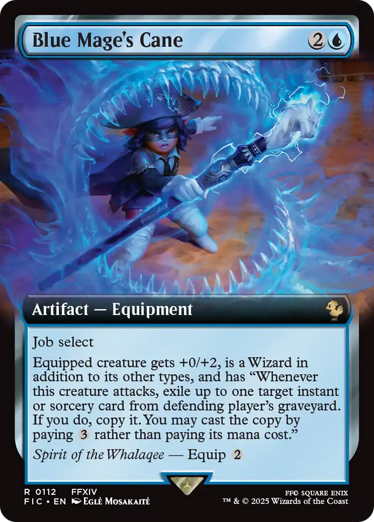 Blue Mage's Cane (Extended Art) [FINAL FANTASY Commander] | The CG Realm