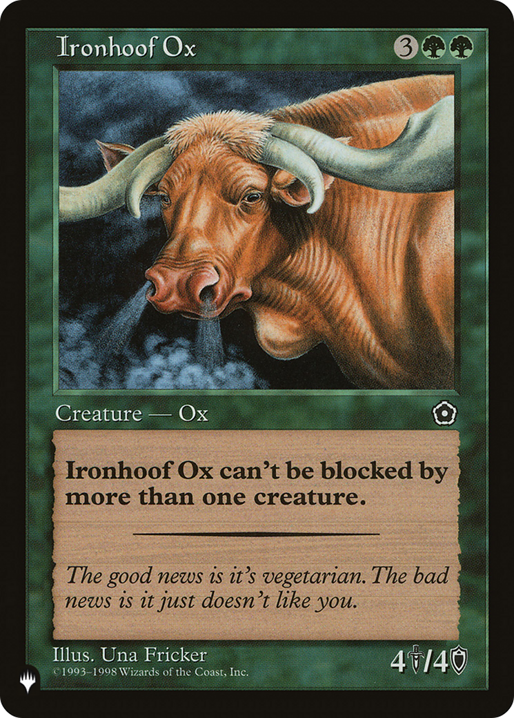 Ironhoof Ox [The List] | The CG Realm