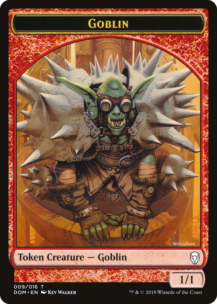 Goblin Token (DOM-009) - Dominaria Tokens