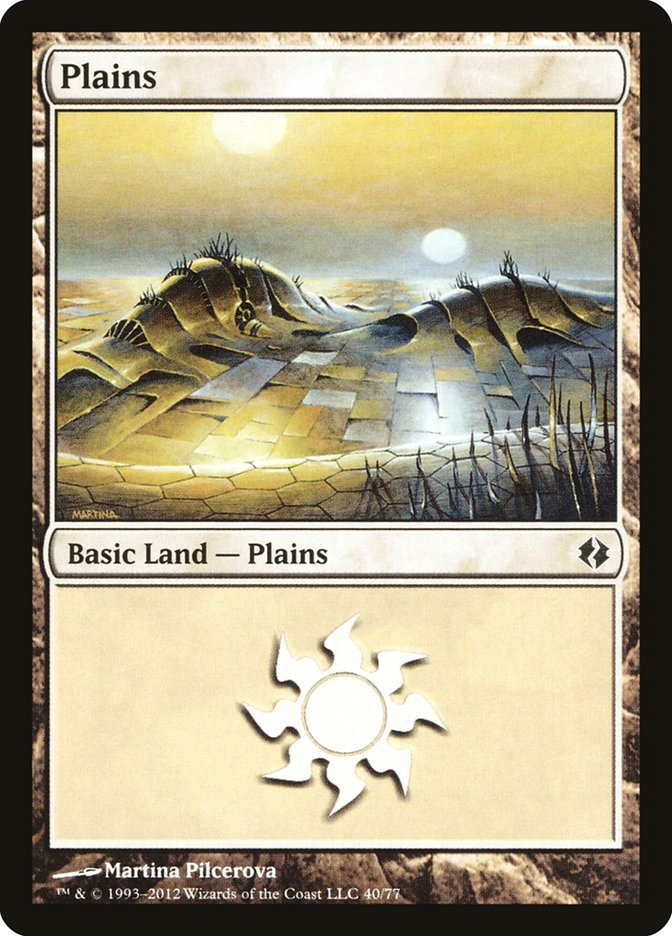 Plains (40) [Duel Decks: Venser vs. Koth] | The CG Realm