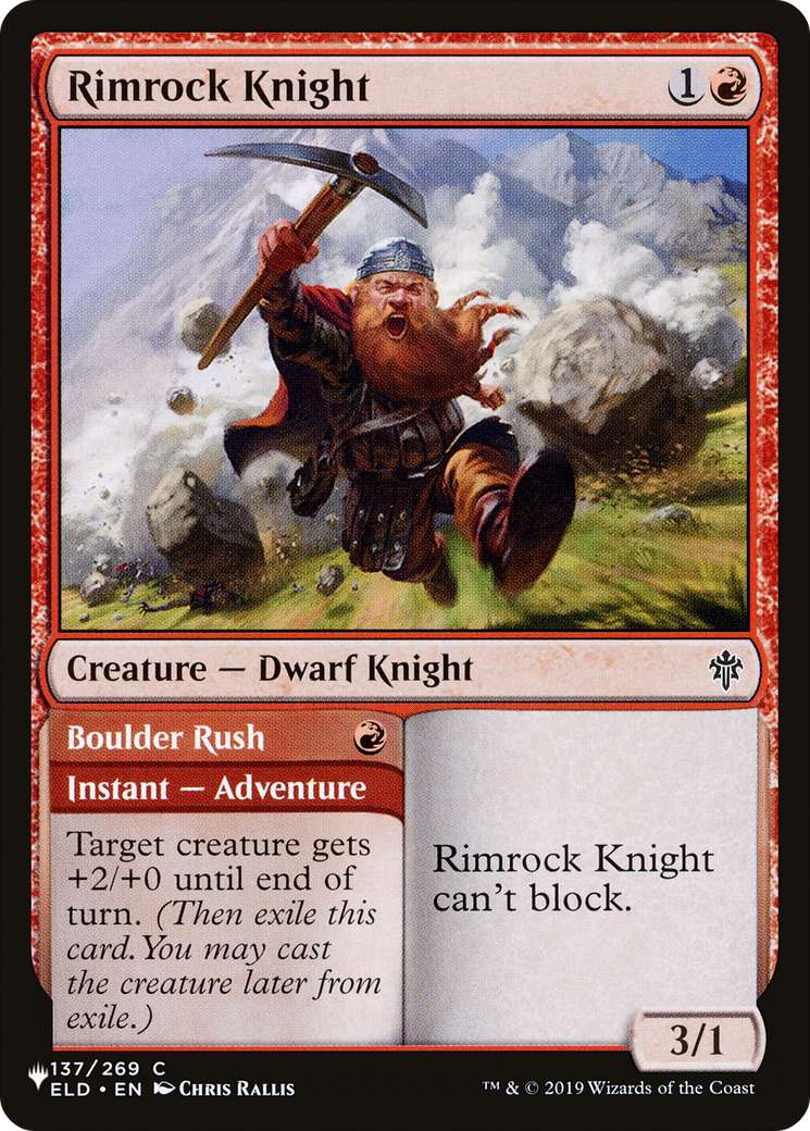 Rimrock Knight [The List] | The CG Realm