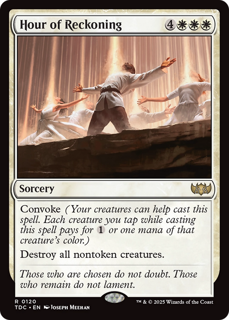 Hour of Reckoning [Tarkir: Dragonstorm Commander] | The CG Realm