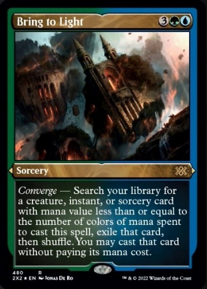 Bring to Light (Foil Etched) [Double Masters 2022] | The CG Realm