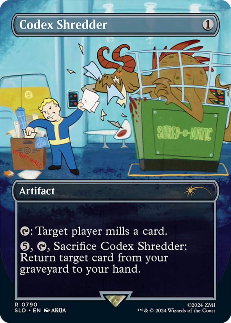 Codex Shredder (Rainbow Foil) [Secret Lair Drop Series] | The CG Realm