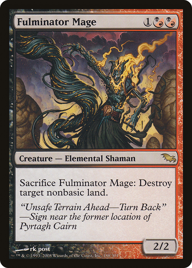 Fulminator Mage (SHM-188) - Shadowmoor
