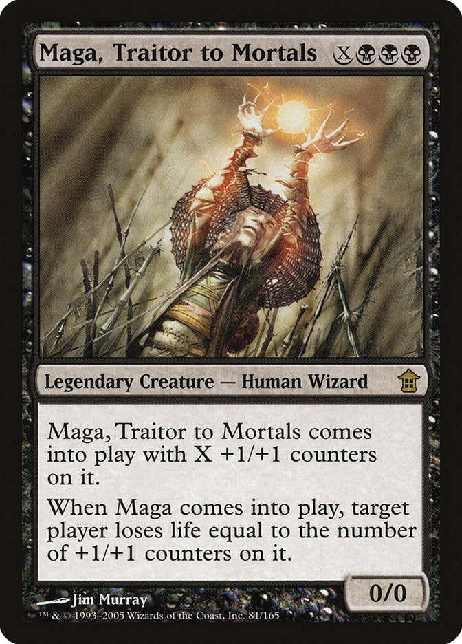 Maga, Traitor to Mortals [Saviors of Kamigawa] | The CG Realm