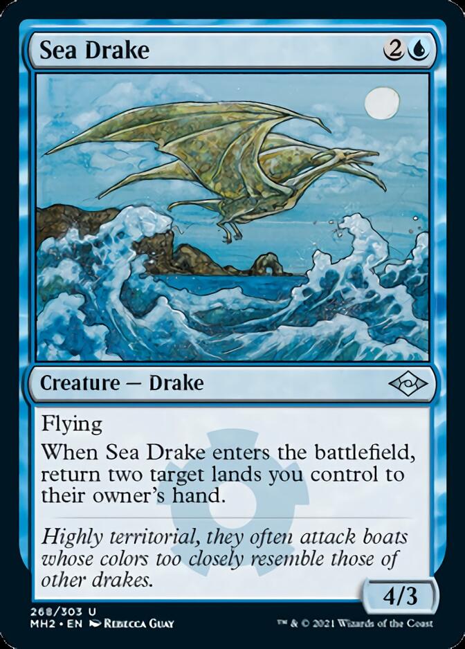 Sea Drake (MH2-268) - Modern Horizons 2 Foil