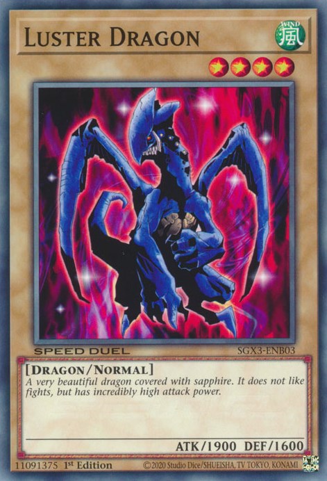 Luster Dragon [SGX3-ENB03] Common | The CG Realm