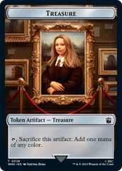 Warrior // Treasure (0028) Double-Sided Token [Doctor Who Tokens] | The CG Realm