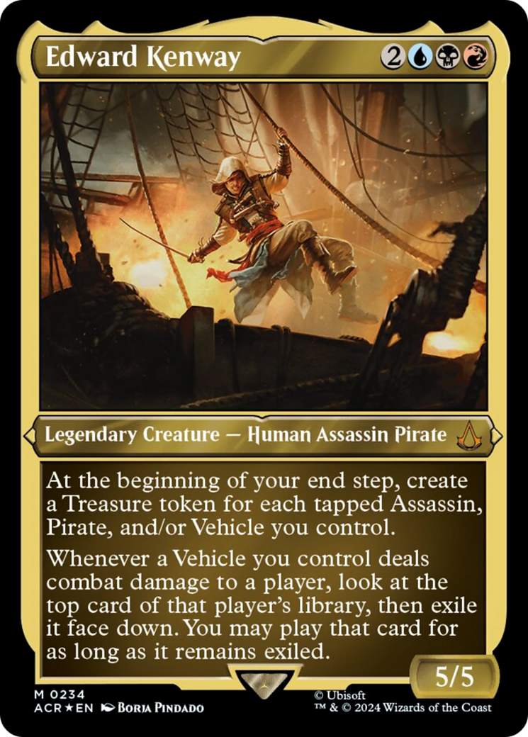 Edward Kenway (Foil Etched) [Assassin's Creed] | The CG Realm