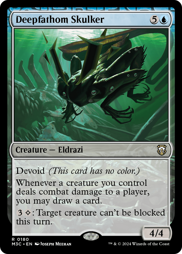 Deepfathom Skulker (Ripple Foil) [Modern Horizons 3 Commander] | The CG Realm