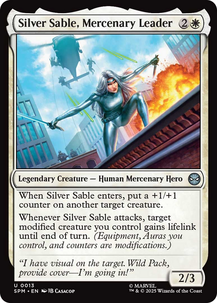 Silver Sable, Mercenary Leader [Marvel's Spider-Man] | The CG Realm