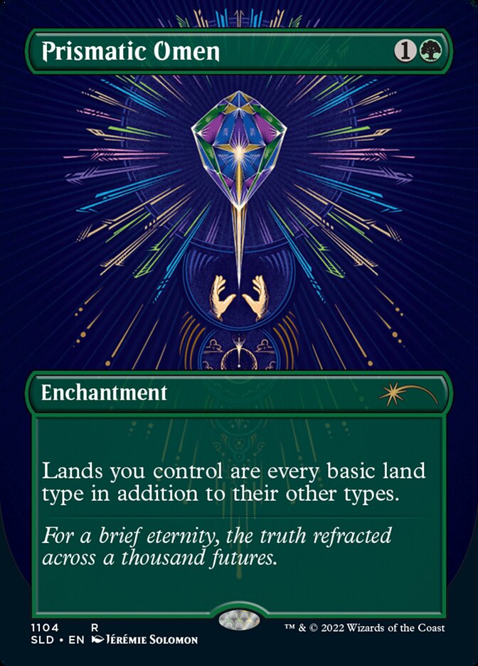 Prismatic Omen (Borderless) [Secret Lair Drop Series] | The CG Realm