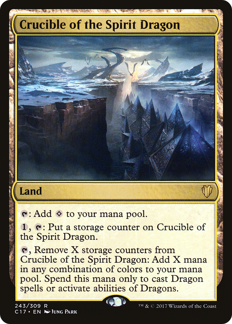 Crucible of the Spirit Dragon (C17-243) - Commander 2017