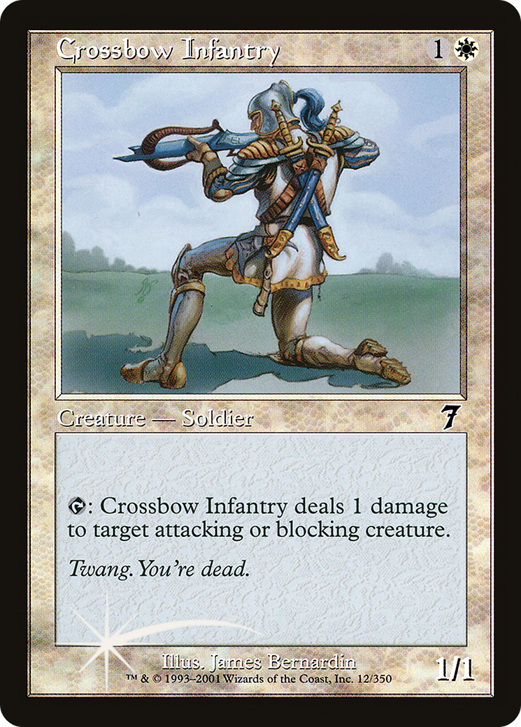 Crossbow Infantry (7ED-012) - 7th Edition