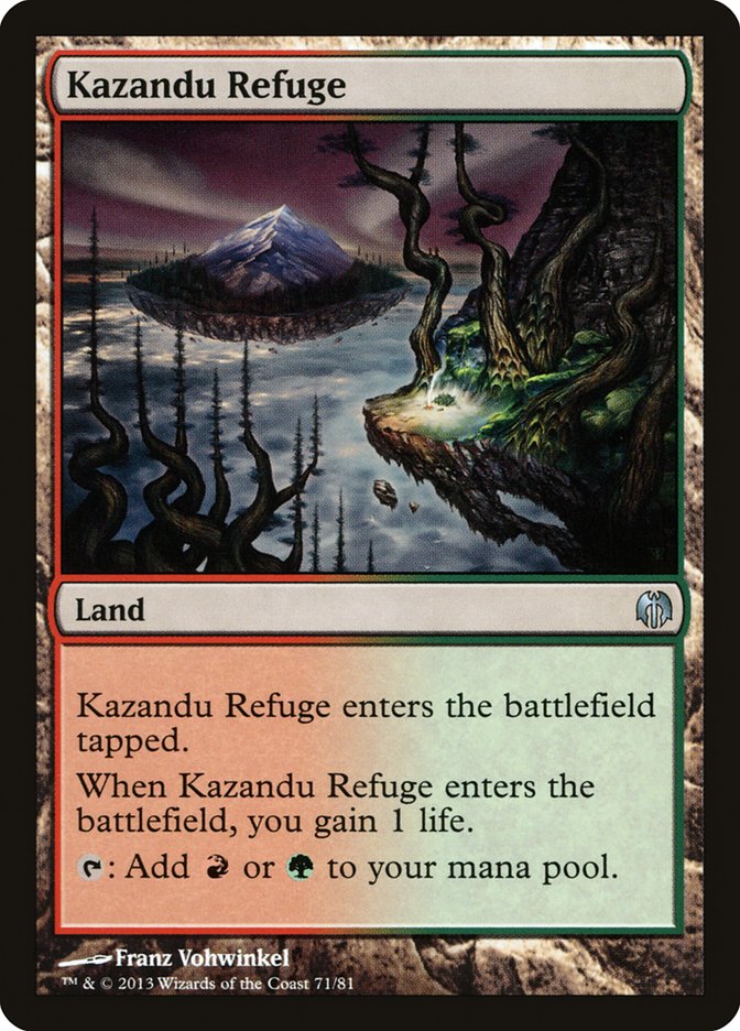 Kazandu Refuge [Duel Decks: Heroes vs. Monsters] | The CG Realm