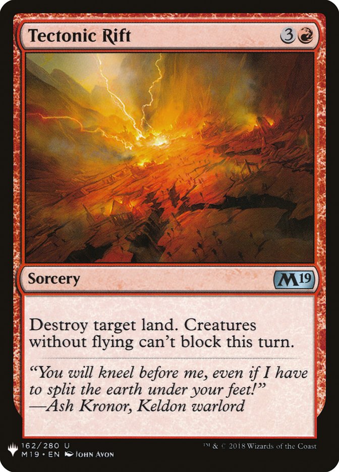 Tectonic Rift [Mystery Booster] | The CG Realm
