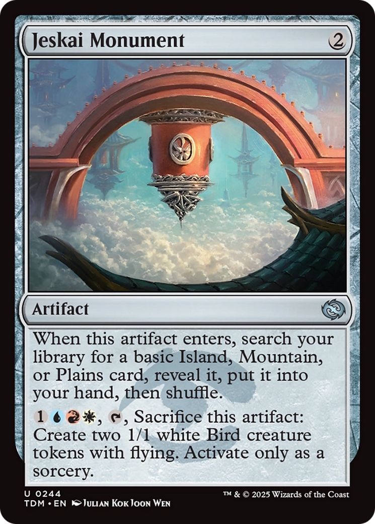 Jeskai Monument [Tarkir: Dragonstorm] | The CG Realm