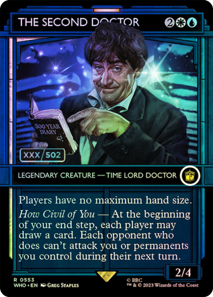 The Second Doctor (Serial Numbered) [Doctor Who] | The CG Realm