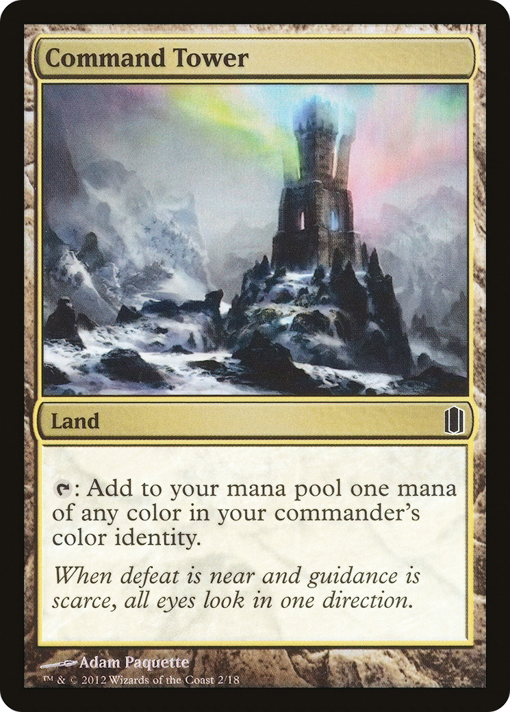 Command Tower (CM1-002) - Commander's Arsenal Foil