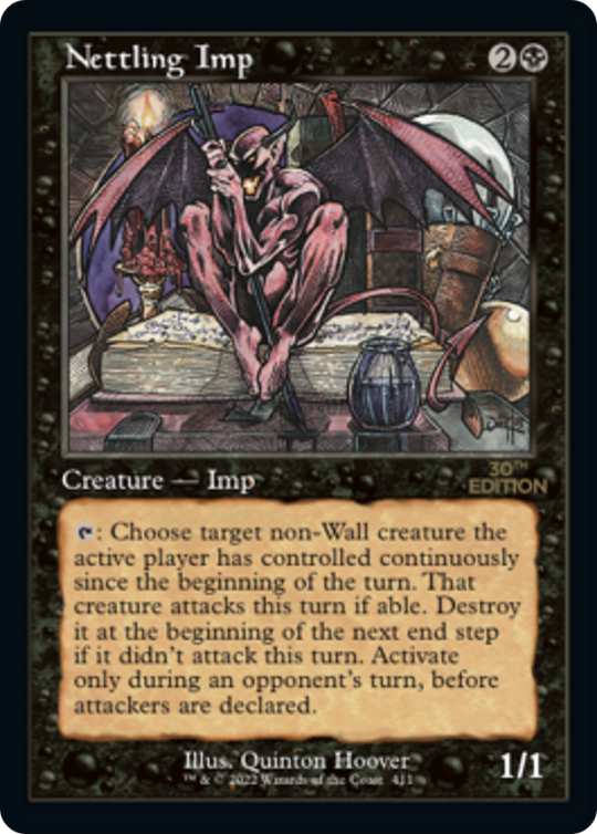 Nettling Imp (Retro Frame) (30A-411) - 30th Anniversary Edition