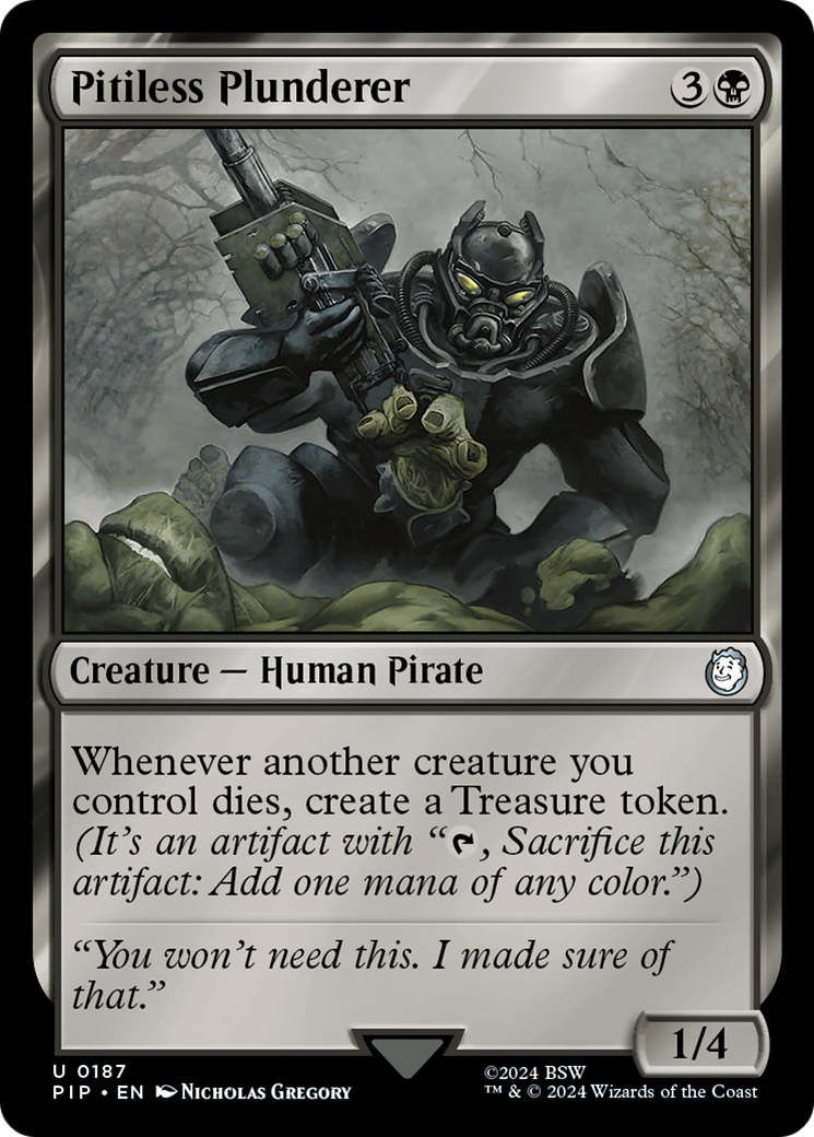 Pitiless Plunderer [Fallout] | The CG Realm