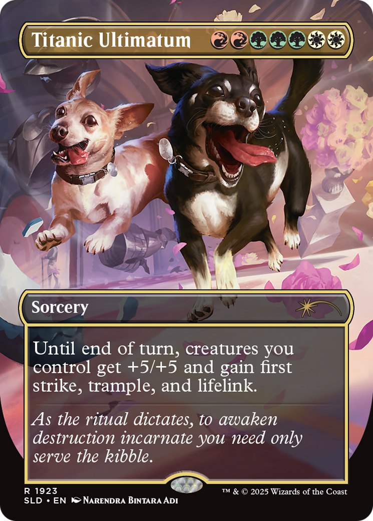Titanic Ultimatum (1923) (Rainbow Foil) [Secret Lair Drop Series] | The CG Realm