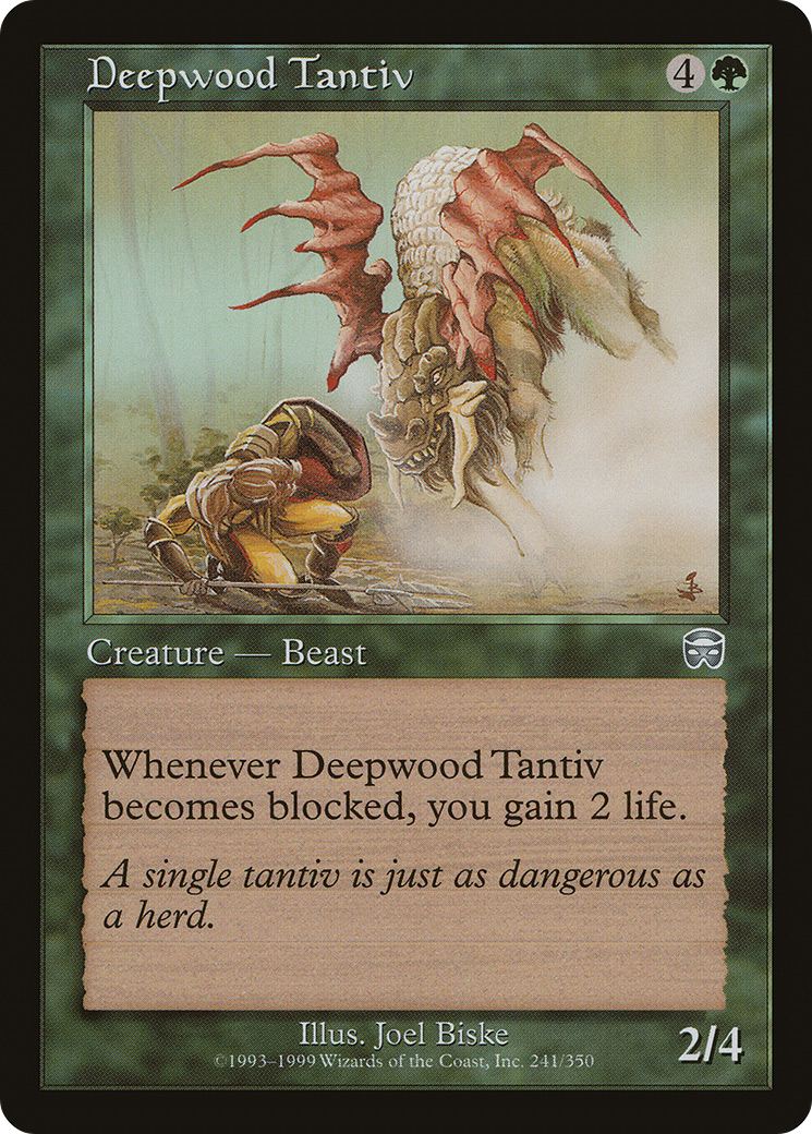 Deepwood Tantiv (MMQ-241) - Mercadian Masques