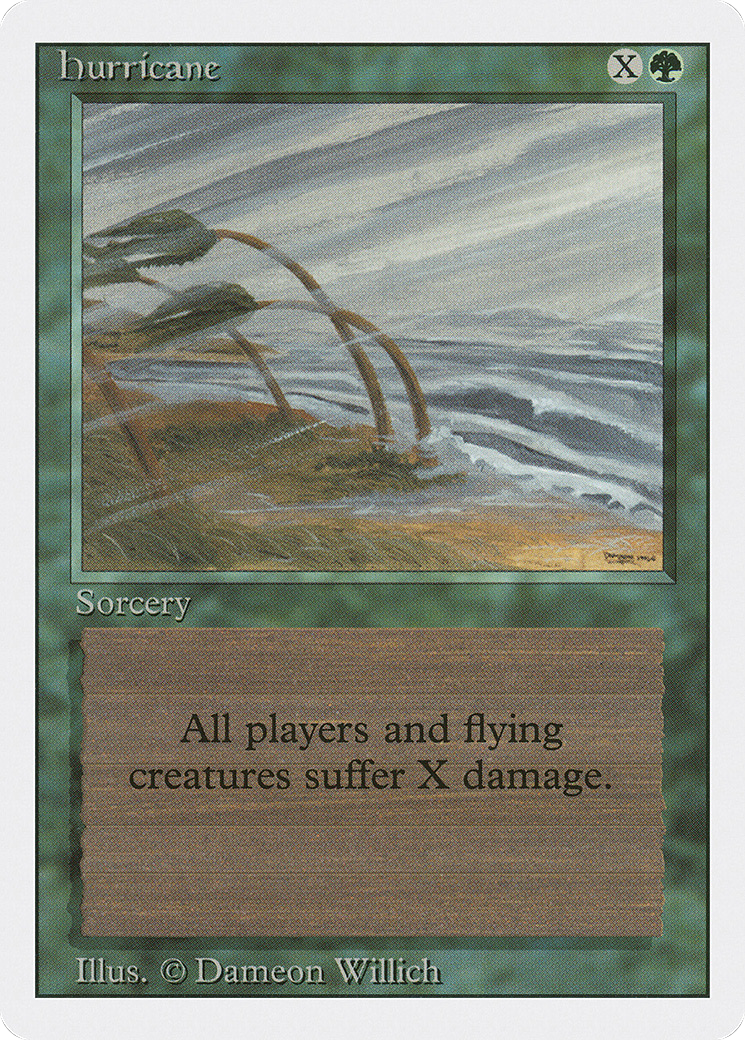 Hurricane (3ED-) - Revised Edition