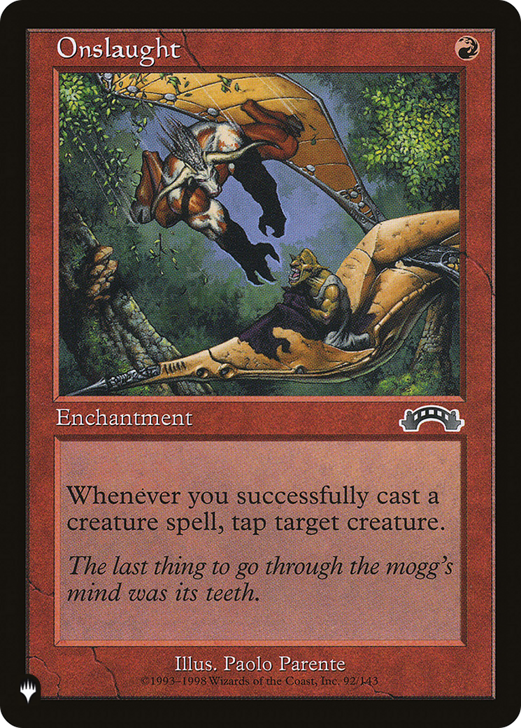 Onslaught [The List] | The CG Realm
