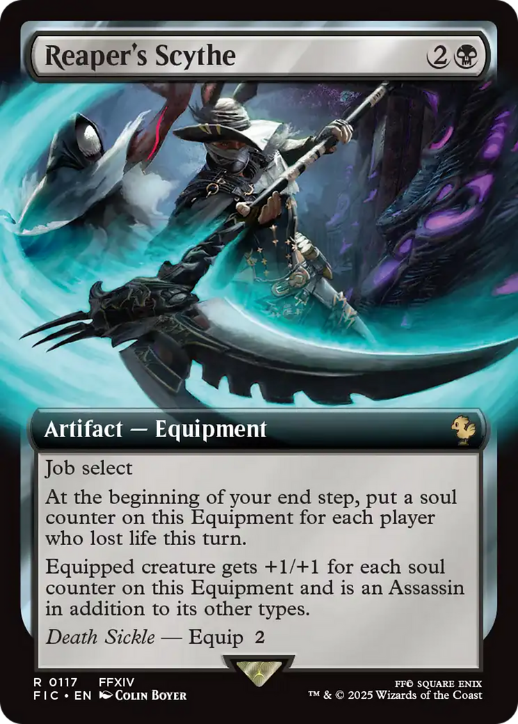 Reaper's Scythe (Extended Art) [FINAL FANTASY Commander] | The CG Realm