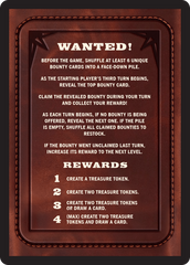 Bounty: Sleepy Sovka // Bounty Rules Double-Sided Token [Outlaws of Thunder Junction Commander Tokens] | The CG Realm