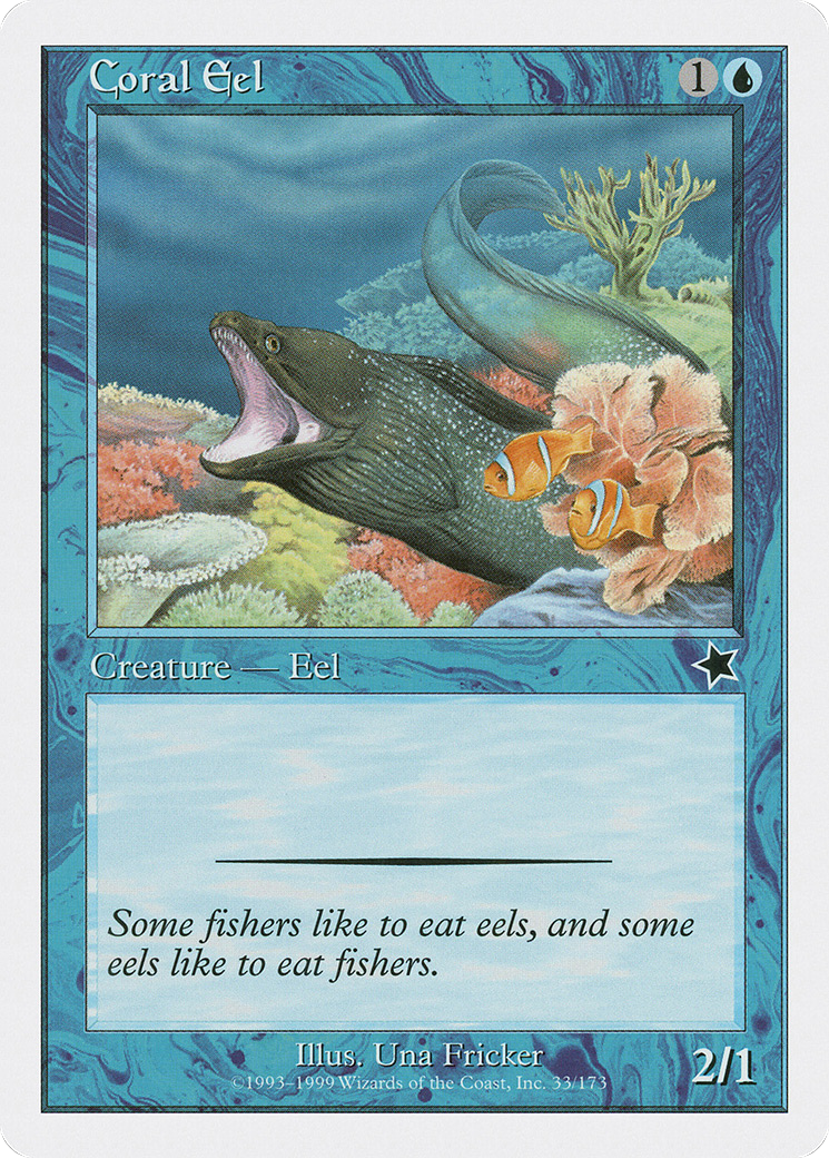 Coral Eel (S99-033) - Starter 1999