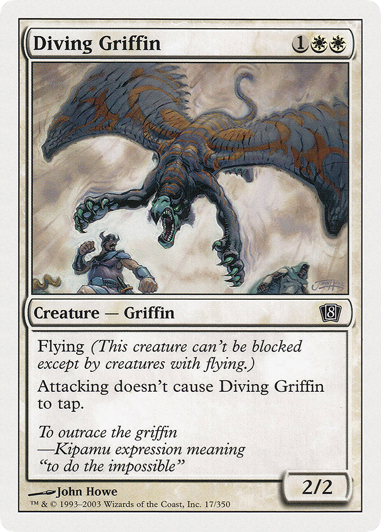 Diving Griffin (8ED-017) - 8th Edition