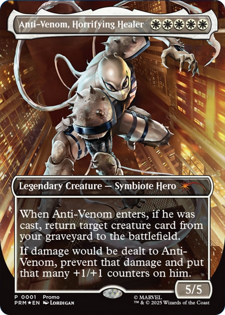 Anti-Venom, Horrifying Healer (Borderless) [Media Promos] | The CG Realm