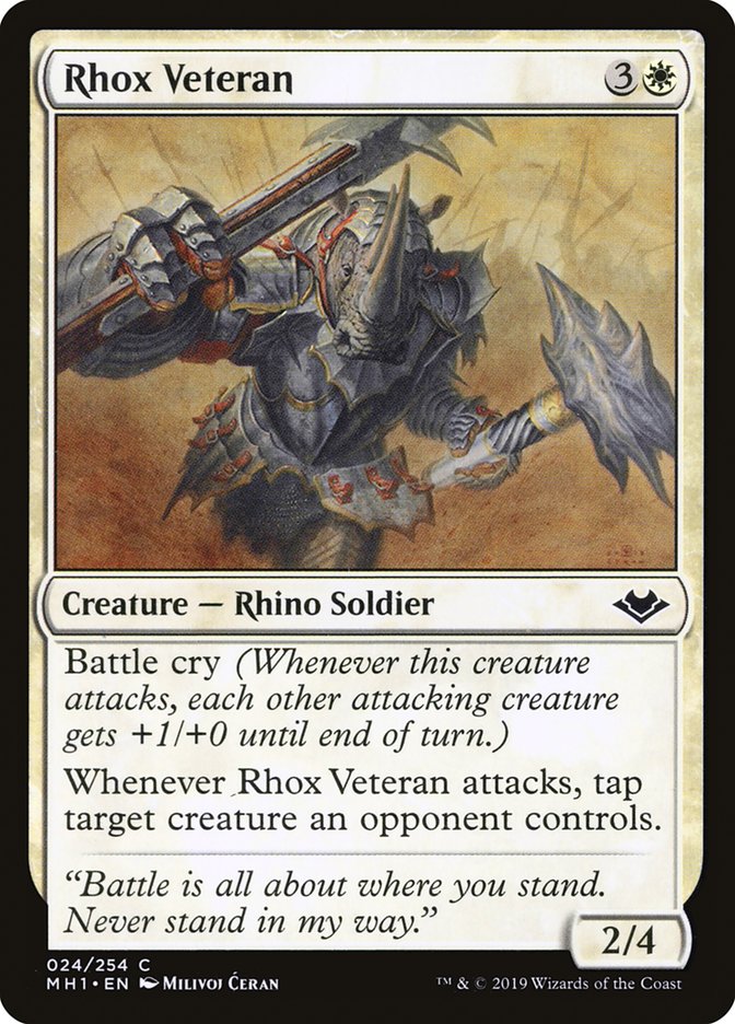 Rhox Veteran [Modern Horizons] | The CG Realm